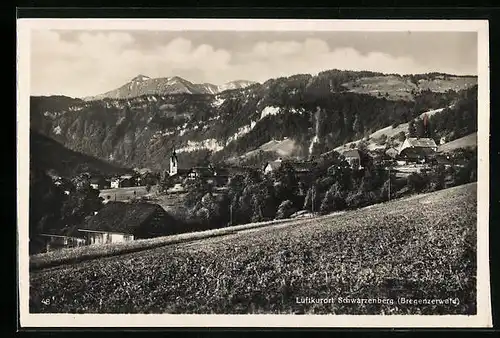 AK Schwarzenberg /Bregenzerwald, Teilansicht