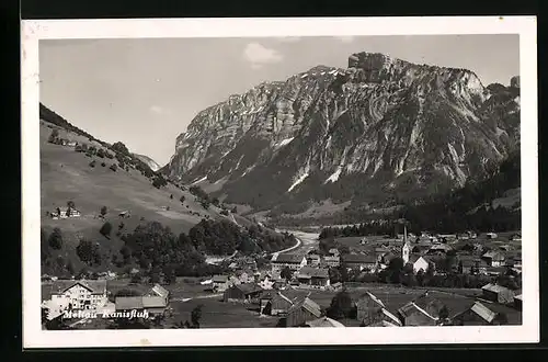 AK Mellau, Teilansicht mit Kanisfluh