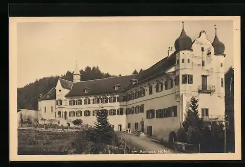 AK Lochau, Schloss Hofen - Gebäudeansicht
