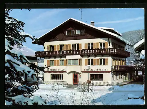 AK Olang, Hotel-Pension Tharerwirt im Winter