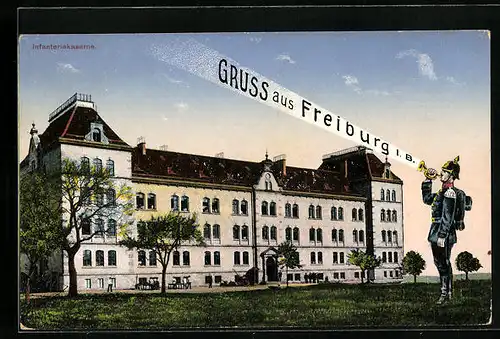 AK Freiburg i. B., Infanteriekaserne