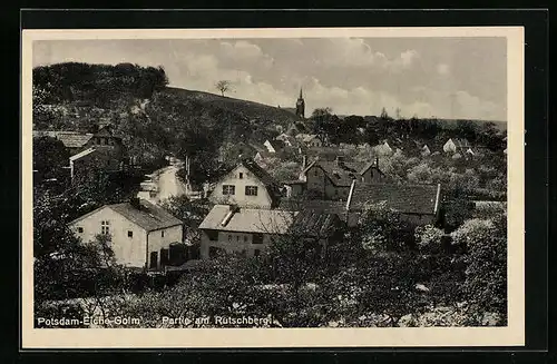 AK Potsdam-Eiche-Golm, Partie am Rutschberg