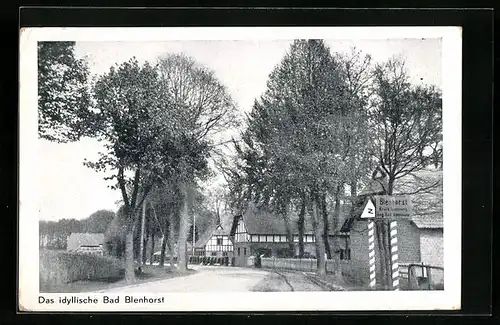 AK Bad Blenhorst b. Nienburg, Kurhaus Fr. Stünkel Witwe