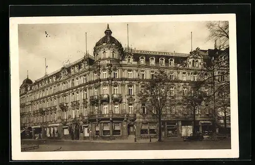 AK Hannover, Strasseneck an Kastens Hotel