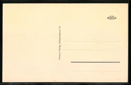 AK Kreuzer Karlsruhe der Kriegsmarine auf hoher See