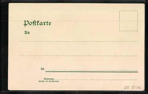 Lithographie Düsseldorf, Industrie-Gewerbe- u. Kunst-Ausstellung mit Porträt Kronprinz Friedrich Wilhelm