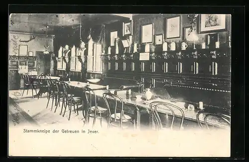 AK Jever, Stammkneipe der Getreuen, Innenansicht
