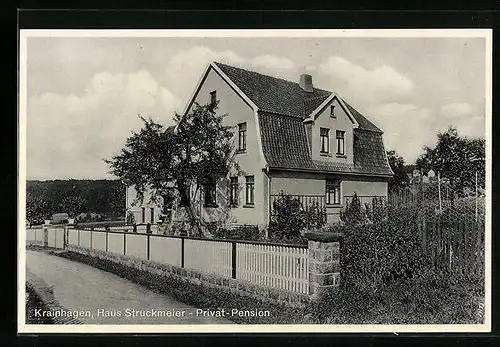 AK Krainhagen, Privat-Pension Haus Struckmeier