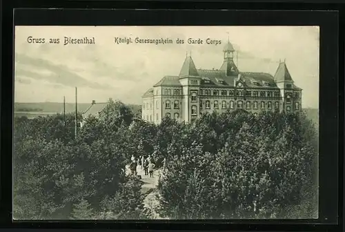 AK Biesenthal, Königl. Genesungsheim des Garde Corps