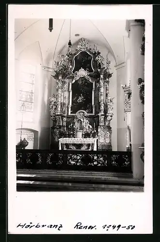 Foto-AK Hörbranz, Altar in der Kirche
