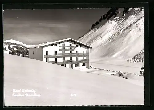 AK Faschina, Hotel Walserhof im Winter