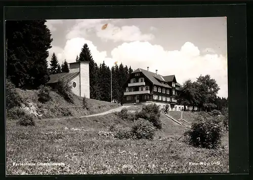 AK Oberbildstein, Blick zum Ferienheim