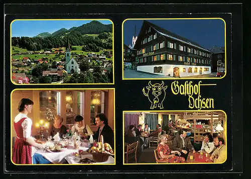 AK Egg im Bregenzerwald, Gasthof & Pension Ochsen