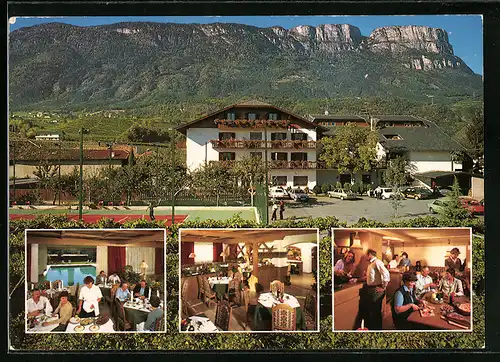 AK St. Pauls /Eppan, Pension Weingarten, Feldweg 2, Innenansichten