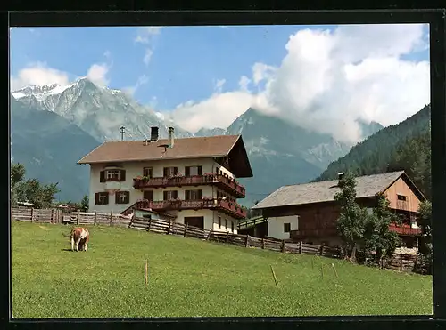 AK Antholz /Niedertal, Pension und Bauernhof Dorfmüller