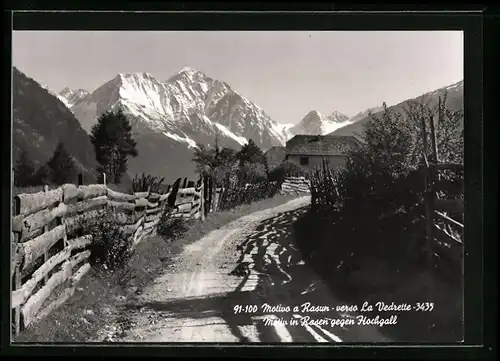 AK Rasen, Blick gegen Hochgall