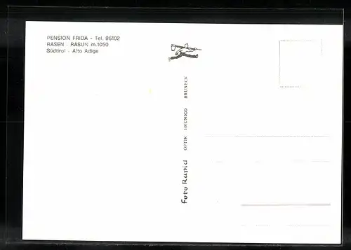 AK Rasen, Pension Frida