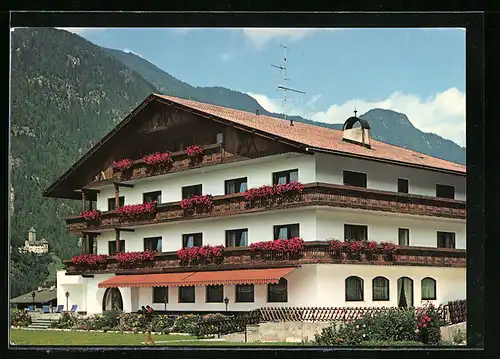 AK Gais, Hotel-Pension Panorama bei Sonnenschein