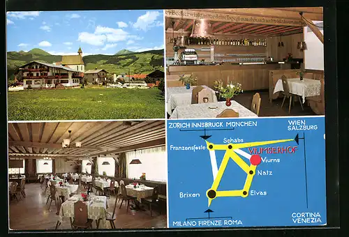 AK Viums / Schabs bei Brixen, Hotel Viumserhof