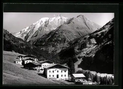 AK Pfitschtal, Stein mit Hochfernermassief