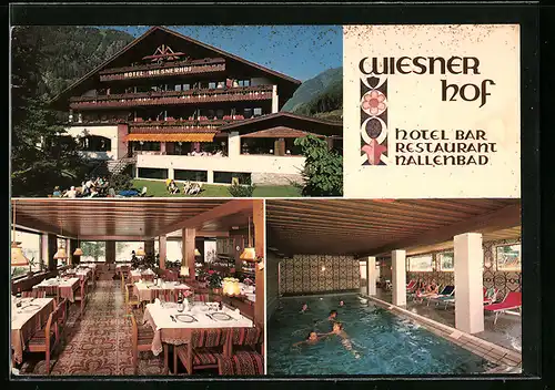 AK Wiesen / Pfitsch, Hotel Wiesnerhof