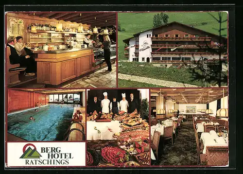 AK Ratschings, Ansicht des Berg Hotels