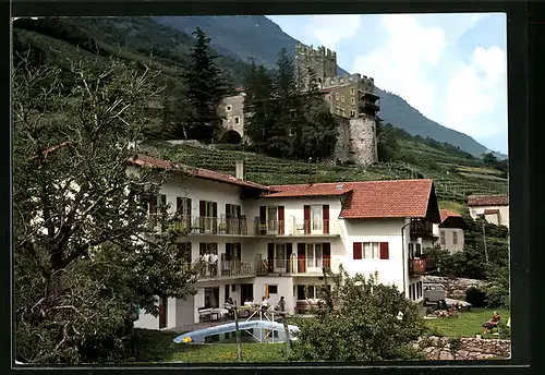 AK Naturns bei Meran, Hotel und Pension Schönblick