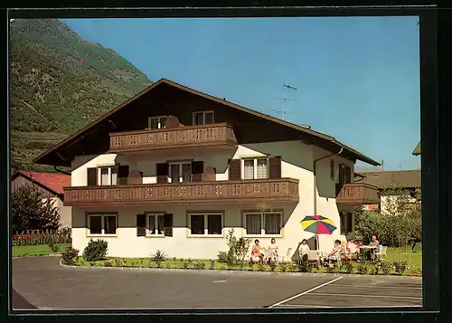 AK Naturns bei Meran, Pension und Ferienheim Sonja