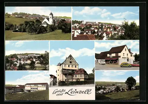 AK Leinzell, Ansichten der Ortschaft