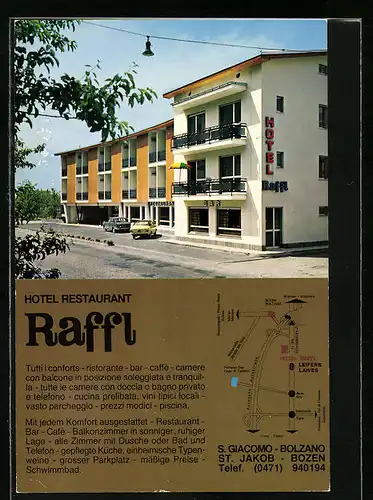 AK St. Jakob b. Bozen, Hotel Restaurant Raffl