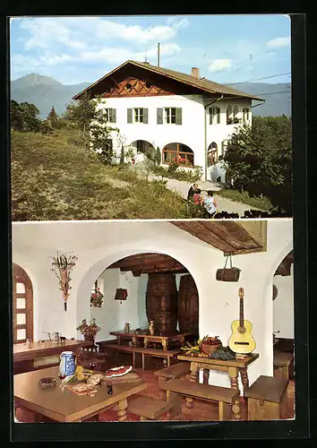 AK Völlan-Lana, Falgerhof mit Speisesaal