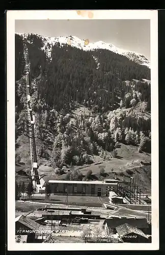 AK Parthenen, Vermunt-Werk mit Schrägaufzug aus der Vogelschau