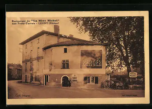 AK Legny, Restaurant de La Mère Michel aux Ponts-Tarrets