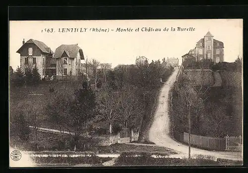 AK Lentilly, Montée et Chateau de la Burette