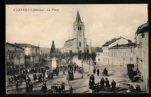 AK Lentilly, La Place