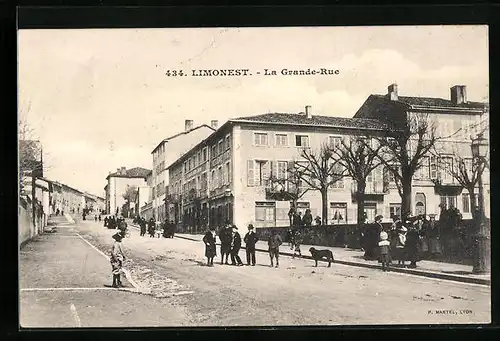 AK Limonest, La Grande-Rue