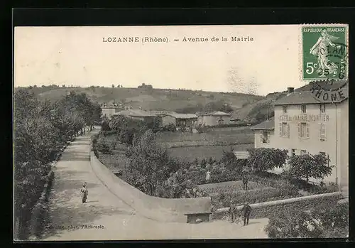 AK Lozanne, Avenue de la Mairie