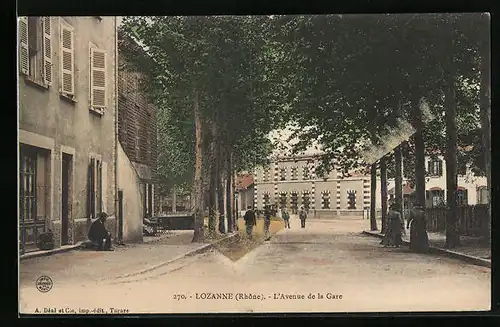 AK Lozanne, L`Avenue de la Gare