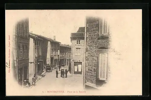 AK Montrottier, Place de la Bascule