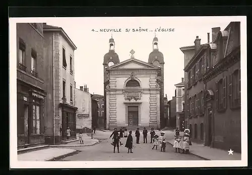 AK Neuville-sur-Saone, L`Eglise