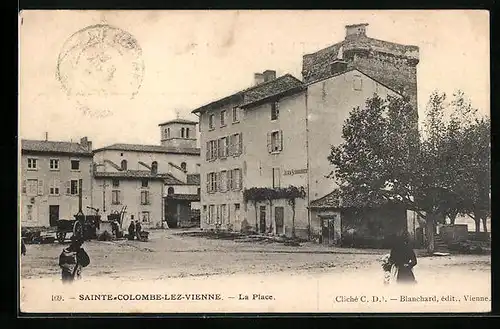 AK Sainte-Colombe-lès-Vienne, La Place