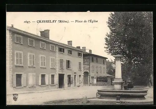 AK Chasselay, Place de l`Église