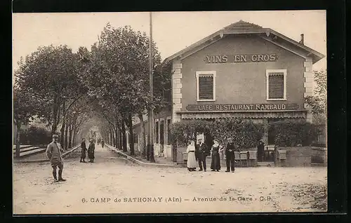 AK Sathonay, Avenue de la Gare