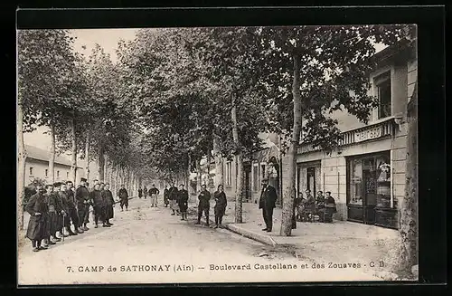 AK Sathonay, Boulevard Castellane et des Zouaves