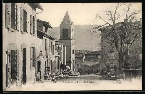 AK Sousy, La Place de l`Église