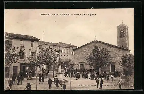AK Soucieu-en-Jarrez, Place de l`Eglise