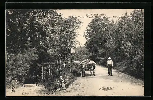 AK Cours, Route de Thel et Chemin mercier