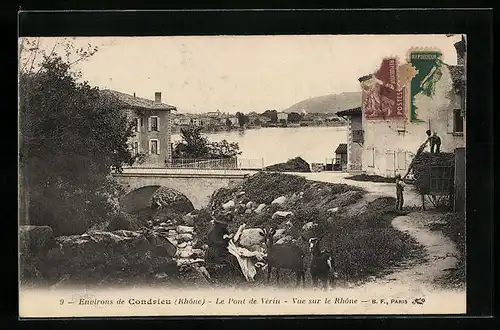 AK Condrieu, Le Pont de Vérin