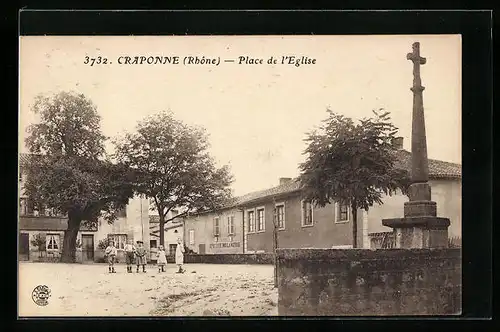 AK Craponne, Place de l`Eglise