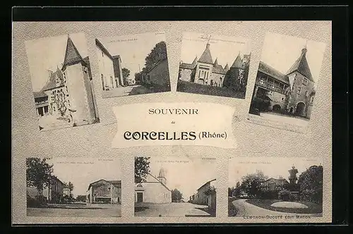 AK Corcelles, Le Vieux Bourg
